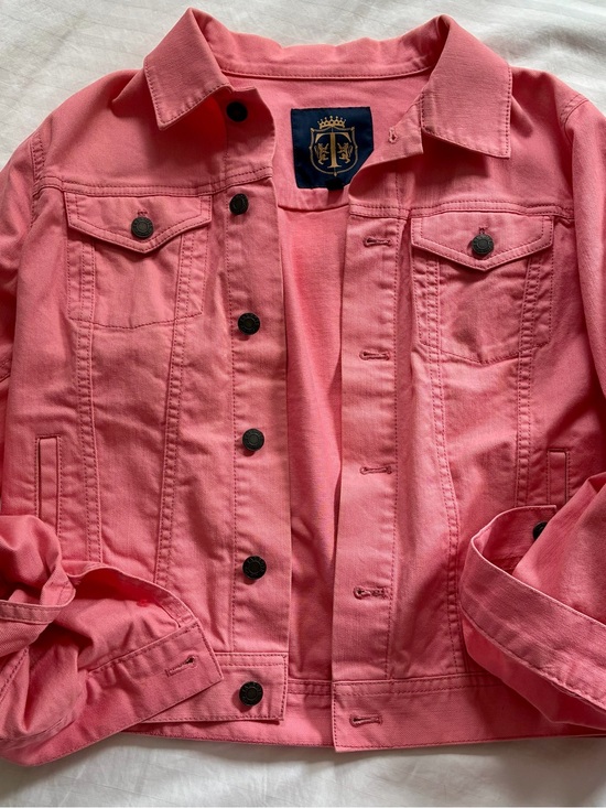 Talbots Jackets & Blazers - Women's Pink Denim Jacket - Talbots
